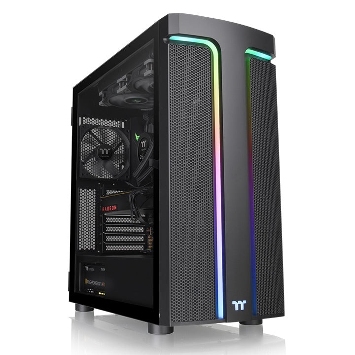 Gabinete Thermaltake H590 TG ARGB (CA-1X4-00M1WN-00) - Color Negro, Media Torre Gabinete Thermaltake H590 TG ARGB (CA-1X4-00M1WN-00) - Color Negro, Media Torre